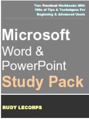 cover image of Microsoft Word & PowerPoint Study Pack